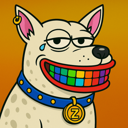 Zeus with Rainbow Grill Smile